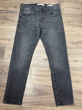 CXL by Christian Lacroix Slim Fit Black Wash Jeans Mens W32 L30 Stretch Denim